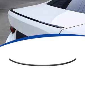 สปอยเลอร์หลัง BMW G20 สีดำเงา ลายคาร์บอน แบบติดกาว สำหรับปี 2020-2024 ซีรีส์ 3 ปีกหลังฝากระโปรงท้าย - Product Image 1