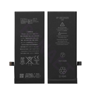 <span class=keywords><strong>Prix</strong></span> de gros 3.82v 1821mAh <span class=keywords><strong>Batterie</strong></span> de remplacement pour téléphone mobile pour <span class=keywords><strong>iPhone</strong></span> <span class=keywords><strong>SE</strong></span> 2020 <span class=keywords><strong>Batterie</strong></span> de téléphone saine 0 cycle Batteries rechargeables - Product Image 1