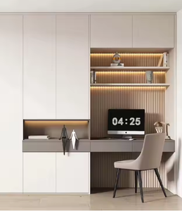 LongTai armario 2 puertas 1 cajón muebles <span class=keywords><strong>Victor</strong></span> marca Material de madera muebles para el hogar Decoración de alta calidad - Product Image 5