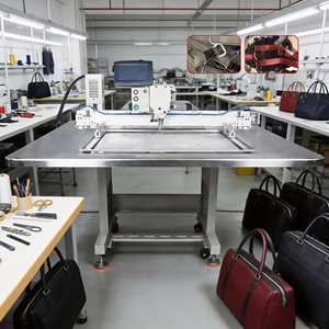 <span class=keywords><strong>Machine</strong></span> à <span class=keywords><strong>coudre</strong></span> industrielle informatisée BY-6040 - Grande surface de travail 60x40cm, coupe-fil automatique, 3000 tr/min pour similicuir - Product Image 1