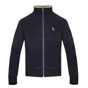KALAIBEN <strong>Men's</strong> Eco-Friendly Windproof Warm Polyester/Cotton Fleece <strong>Jacket</strong> with Stand-Up Collar <strong>Woolen</strong> Fabric - Product Image 2