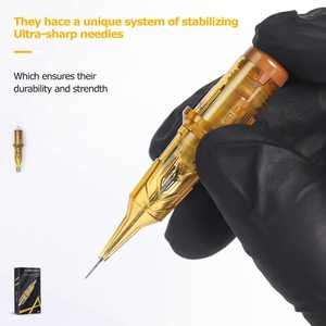 Vente en gros de cartouches de tatouage Glory 20 pièces/boîte jetables stérilisées sécurité RL RS M1 RM aiguilles de tatouage rondes doublure Shader <span class=keywords><strong>Magnum</strong></span> - Product Image 3