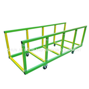 Carro de Transporte de Perfiles de Aluminio de Alta Resistencia de 2.8 Metros, Carro de Transferencia de Tubos, Plataforma de Transporte de Losas para Fábrica - Product Image 2