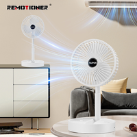 Ventilateurs de hauteur réglables rechargeables par USB Ventilateur de voyage portable pliable Ventilateur de bureau et de table