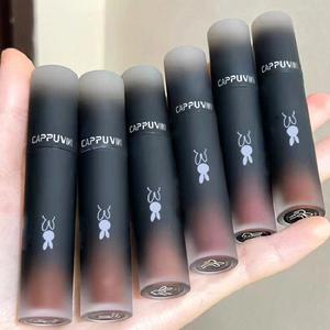 Cappuvini Best-seller Brillant à lèvres Macaron populaire Brillant à lèvres Satin mat et brillant pour les étudiants <span class=keywords><strong>Rouge</strong></span> à lèvres abordable - Product Image 5