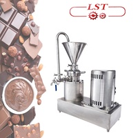 2025 LST broyeur de moulin colloïdal haricot à barre ligne de Production de cacao poudre de cacao faisant la Machine petite capacité