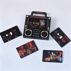 Venta al por mayor de fábrica: Nuevo imán de nevera con música NFC de <span class=keywords><strong>Stranger</strong></span> <span class=keywords><strong>Things</strong></span>, recuerdo personalizado de acrílico para fans de series de TV, adorno de regalo para refrigerador. - Product Image 3