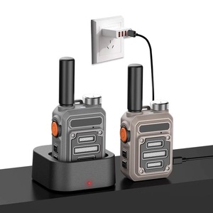 Mini Walkie Talkie Zerui con Alcance de 3 km, Emparejamiento de Frecuencia con un Botón, para Uso en Exteriores, Construcción, Hoteles y KTV - Product Image 1