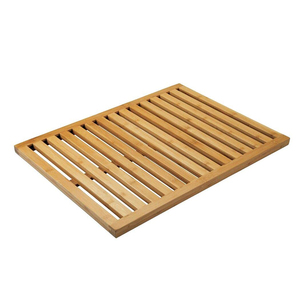 Tapis de bain antidérapant <span class=keywords><strong>en</strong></span> <span class=keywords><strong>bambou</strong></span> pour baignoires et sols, design à lattes multi-usages, tapis de douche <span class=keywords><strong>en</strong></span> <span class=keywords><strong>bambou</strong></span> pour salle de bain - Product Image 1