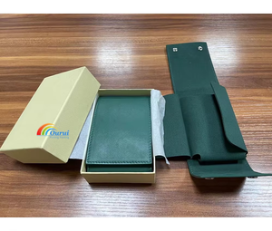 Estuche de Cuero para Reloj con Logotipo Personalizado Directo de Fábrica, Bolsa de Almacenamiento Portátil para un Solo Reloj con Caja de Regalo a Juego, Bolsas de Viaje para Relojes al por Mayor - Product Image 4