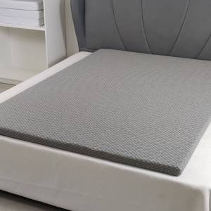 2-дюймовые двухразмерные серые матрацы с эффектом памяти для снятия давления со съемной и моющейся крышкой - Product Image 4