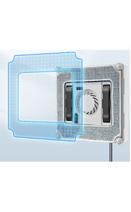 Huidi Robot <span class=keywords><strong>aspirateur</strong></span> pour usage domestique nouvelle ceinture poignée verre fenêtre lavage avec prise AU Source d'alimentation électrique - Product Image 6
