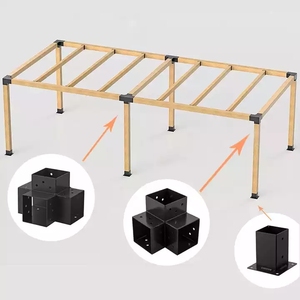 Pergola Kit Steel <strong>Brackets</strong> 6" X 6" Pergola <strong>Brackets</strong> <strong>Post</strong> - Product Image 6