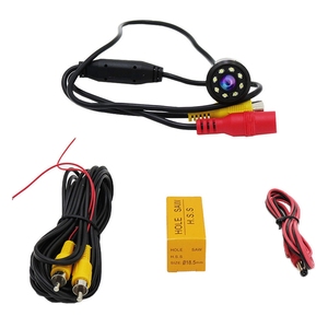 Cámara de Visión Trasera Universal para Automóvil con Diseño Perforado de 18.5MM, 8 LED, Visión Nocturna, Disponible al por Mayor, Juego Completo de Accesorios Incluido, 720 * 480 - Product Image 5