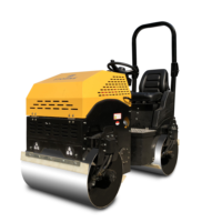Nouvel ensemble de moteur essence Diesel, 1 tonne, 2 tonnes, 3 tonnes, presse-étoupe pneumatique, rouleau compact en ptfe