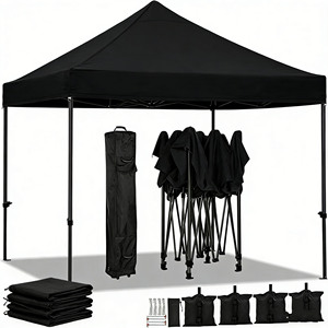 Carpa Plegable Portátil de 10x20 pies, Impermeable, de Poliéster, para Uso Comercial, Fiestas, Ferias Comerciales y Resorts - Product Image 3