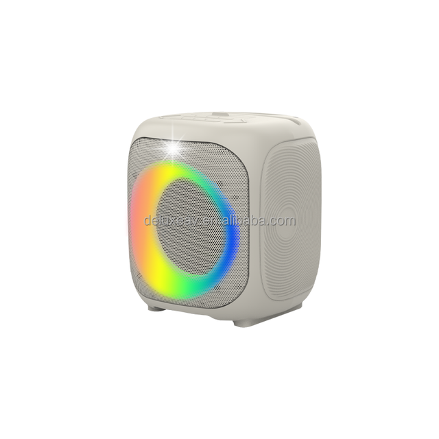 6.5" Speaker High Quality 60W Portable Smart Wireless Speaker with Subwoofer for Outdoor Karaoke Party,portable Boombox Speaker