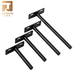 Soporte oculto Jinnate de 10 mm, soporte de hierro para estantería oculta, para partición, diseño moderno y sencillo - Product Image 1
