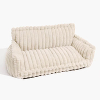 Grand coussin orthopédique moelleux et lavable pour chien, lit-canapé pour chien - Snoozy Dream
