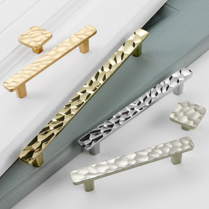 Zinc Alloy Cabinet Wardrobe <b>Door</b> Drawer Handles-Modern Europe Simple Design Durable Kitchen & Bedroom Use - Product Image 3
