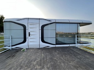 Nuova casa Mobile di lusso portatile espandibile Mobile per il massaggio del caffè per le vacanze Hotel, nuova cabina spaziale innovativa - Product Image 4