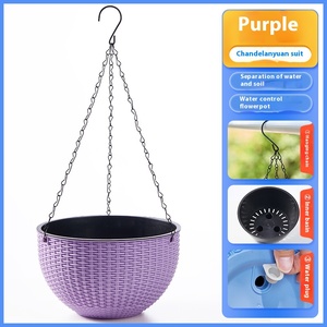 Maceta Colgante <span class=keywords><strong>de</strong></span> Ratán al por Mayor, Maceta <span class=keywords><strong>de</strong></span> Bambú para Orquídeas, Fabricante <span class=keywords><strong>de</strong></span> Macetas <span class=keywords><strong>de</strong></span> Plástico - Product Image 6