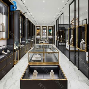 เฟอร์นิเจอร์ตกแต่ง<span class=keywords><strong>ร้าน</strong></span>ค้าสมัยใหม่ ตู้โชว์นาฬิกาและเครื่องประดับ ตู้โชว์ร้านขายเครื่องประดับระดับมืออาชีพ - Product Image 3