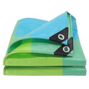 Ruigu Huizhong Blue Green Tarpaulin 1688LRG01 <b>Waterproof</b> <b>Sunscreen</b> Thickened Oilcloth For Truck Covering - Product Image 2