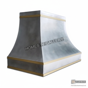 Campana extractora de chimenea eléctrica de acero, Color personalizado, diseño antiguo moderno montado en la pared para el hogar, Hotel, aplicación al aire libre - Product Image 1