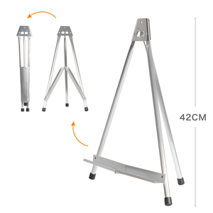 Tùy chỉnh chuyên nghiệp trẻ em vẽ có thể điều chỉnh kim loại sắt nhỏ nghệ thuật nghiêng hiển thị easels - Product Image 4