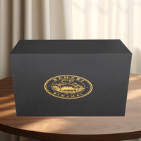 Boîte d'emballage avec ceinture en papier de luxe pour hommes avec impression de logo personnalisé Boîte cadeau portefeuille d'emballage en papier en carton pour hommes