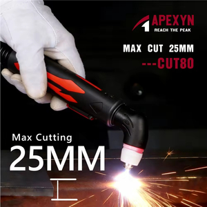 Manual Heavy Duty <b>Plasma</b> Cutter 25mm Stainless Steel Aluminum Smart Digital <b>Cutting</b> <b>Machine</b> 0.1mm Accuracy CUT-80 High-Frequency - Product Image 1