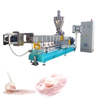 Chaîne de production de poudre de riz instantanée automatique, extrudeuses, machines de fabrication de poudre nutritive, ligne de production de purée pour bébés
