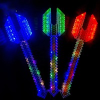 Épée laser lumineuse silencieuse et cool pour enfants, idéale pour les garçons, les fans de Minecraft, les activités promotionnelles YouTube et les cadeaux de Noël – Jouet couteau LED