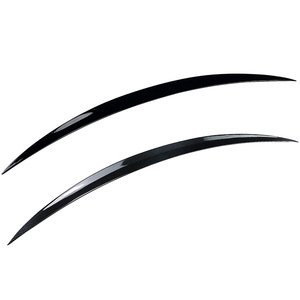 Mercedes-Benz GLE Coupe Rear Wing Spoiler Piano Black ABS Carbon Fiber Texture Trunk Lip - Product Image 2