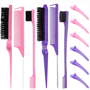 Commercio all'ingrosso della fabbrica 12 pz/set pettine per capelli Set di spazzole per capelli - Product Image 1