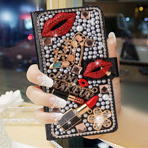 Portefeuille en cuir à rabat Girly de luxe Bling Diamants pour iPhone 17 Pro Max Sparkly Stones <span class=keywords><strong>Book</strong></span> Case pour <span class=keywords><strong>Samsung</strong></span> <span class=keywords><strong>Galaxy</strong></span> S25 <span class=keywords><strong>Ultra</strong></span> - Product Image 1