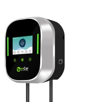 Estación de carga Zencar 32A EV 7KW GBT Cargador montado en la pared con aplicación para carga de automóviles chinos