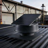 Ventilateur solaire pour grenier, ventilateur de toit solaire à double alimentation avec télécommande, adapté aux granges, aux abris et aux greniers résidentiels australiens