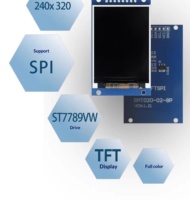 2,0 Zoll TFT LCD Bildschirm 240*320 Auflösung ST7789 Farbbildschirm SPI-Schnittstelle RGB-Hintergrundbeleuchtung Kleiner Smart AI Bildschirm Mikrocontroller