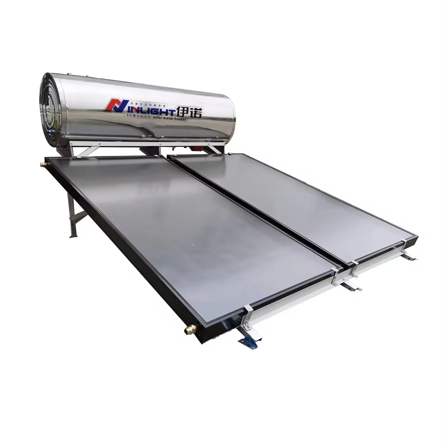 100L 150L 200L 250L 300L High Quality Flat Plate Solar Panel Stainless Steel Solar Hot Water Heater