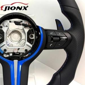 Volante de Cuero para Automóvil, Venta al por Mayor y al Detal, para <span class=keywords><strong>BMW</strong></span> Serie F06 F10 F15 F16 F20 F30 F31 F32 F33 F34 E90 M3 M5 M6 - Product Image 5