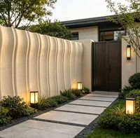 Grande dalle de pierre calcaire beige naturelle de haute qualité pour la façade murale de projets de villas