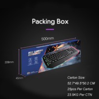 Umila dernier clavier de jeu multimédia ordinateur PC US espagnol Teclado tchèque turc clavier de jeu pour les joueurs professionnels