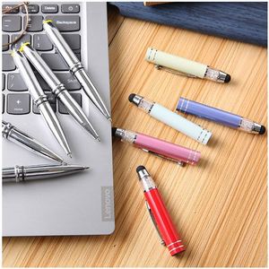 Durable LED Light up Metal <b>Pens</b>-Custom Engraved Silk Screen Printed Ballpoint <b>Pens</b> for Promotional <b>Gifts</b> & Corporate Branding - Product Image 4