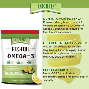 Suplemento de <span class=keywords><strong>Omega</strong></span> <span class=keywords><strong>3</strong></span> sin OGM de etiqueta privada Gel suave de aceite de pescado purificado de aguas profundas concentrado EPA DHA Soporte de salud para adultos - Product Image 5