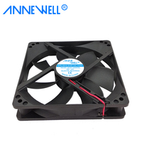 Ventilador de escape para máquina de moldeo por inyección WDF 12025mm DC 12V 0.1A, ventilador de refrigeración con motor sin escobillas de bajo ruido y rodamiento de manguito 120*120*25mm
