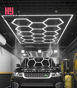 하이 퀄리티 6500k <span class=keywords><strong>220V</strong></span> 110V 자동차 작업장 Led 조명 홈 모듈러 천장 육각형 led 빛 - Product Image 1