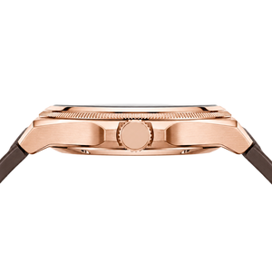 <span class=keywords><strong>Orologio</strong></span> da Uomo di Lusso All'Ingrosso al Quarzo Impermeabile, Cronografo ODM Personalizzato Ultra <span class=keywords><strong>Sottile</strong></span>, con Cinturino in Vera Pelle e Cassa in Acciaio Inossidabile - Product Image 3