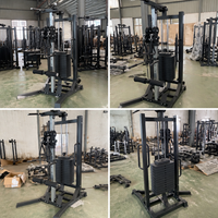 Equipo de Fitness Multifuncional FRS para el Hogar, Entrenador de Fuerza, Cable Cruzado Montado en la Pared, Pila de Pesas con Rotación de 360 Grados